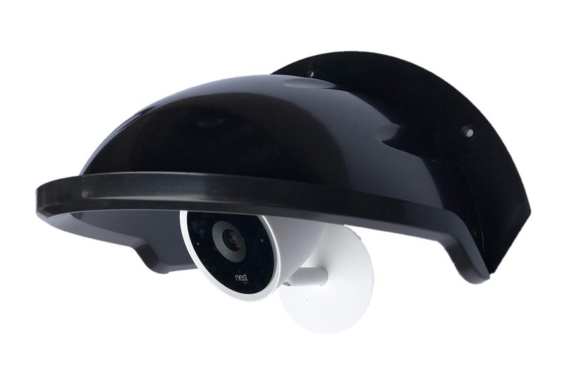 Ade Advanced Optics Universal Sun Rain Shade Camera Cover Shield for Nest/Ring/Arlo/Dome/Bullet Outdoor Camera - BLACK (1) - Image 2